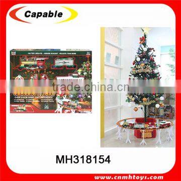 BO Funny Christmas Train Set Slot Car Racing Sets Supplier's Choice