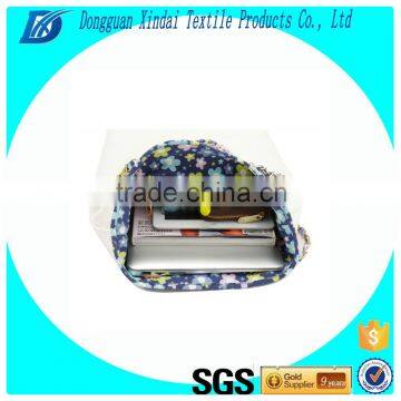 Flowers Printed Decorated Lady Canvas Shopping Bag photo-2