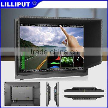 10.1" LED Touch Camera Monitor With Vectorscope, Waveform, Audio level meter, Peaking Filter, False Colors, Histogram, Exposure