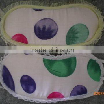 cotton eye mask with latest designs/promotional sleeping eye mask for kids/personalized sleeping mask