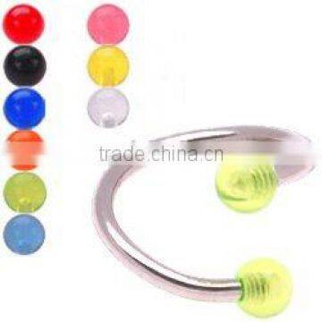 Fashion Piercing Jewerly,UV Circular Barbell