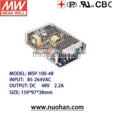 Mean well 100w 48V power supply Medical power supply 100w 48V smps