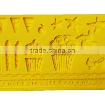 FD-007 Easy Make Silicone Fondant Mold Wilton Cake Decorating Tools Quality Choice