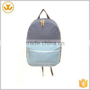 Young style shoulders china wholesale canvas bag backpack