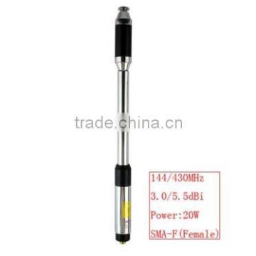 RH-770 Centre Loaded Telescopic ,High Gain Dual Band Antenna, SMA-Female Kenwood