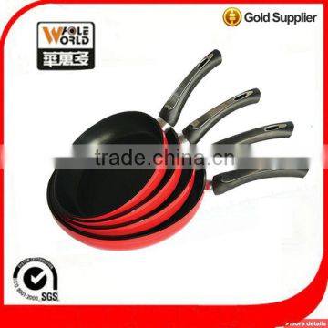 3pcs ceramic coating fry pan set with nylon tools