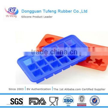 Wholesale High Quality Custom New Arrival Unbreakable Silicone Ice Cube Tray