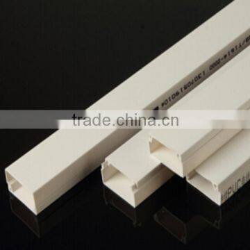 Electrical PVC cable trunking for electricity installation