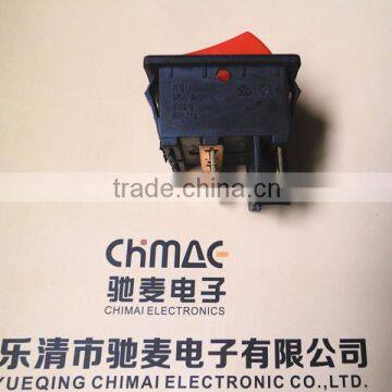 Double Pole Rocker Switch for Lamps With Copper Bridge Pushbutton Switch Manufacturer photo-2