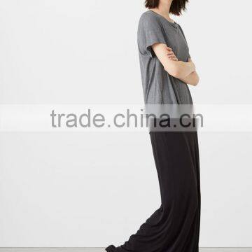 Latest Fashion Long Skirts for Women Simply Design Black Flowy Long Skirt