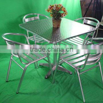 Used Cheap Aluminum Restaurant Furniture Set YC001/YT1 photo-2