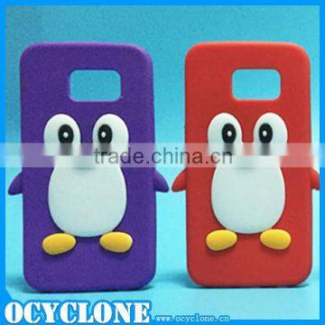 2015 New product silicone cover case for samsung s6 edge