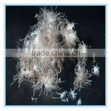 KSK 75% hot selling grey duck down feather for jackets