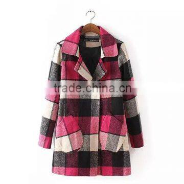 cheap china wholesale clothing two button up coat