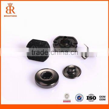 Casual Plating Snap Fasteners Prong Snap Button Metal Press Clothes Button