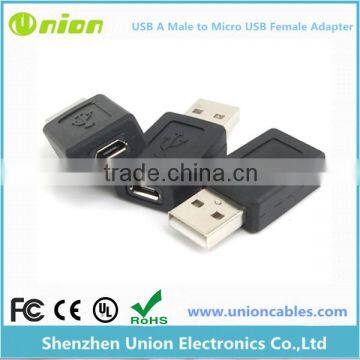 USB Standard Type A 2.0 Male to Micro USB Female Adapter