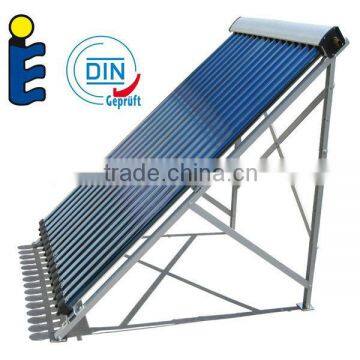 Evacuated Tube Solar Collector with Reflector