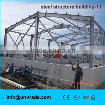 low cost steel structure building