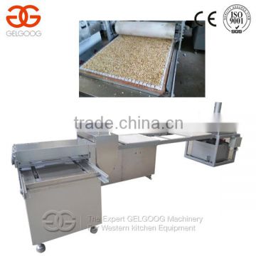 Commerical Peanut Brittle Making Machine|Peanut Candy Bar Making Machine|Peanut Brittle Production line