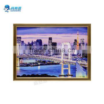 wall aluminium snap frame