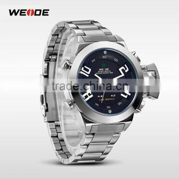2015 New Model WEIDE Sport Steel Watch With Trend Design LED Display Luxury Digital Analog Quartz Watch China Supplier photo-5