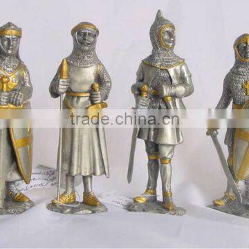 High Quality Pewter Warrior Figures