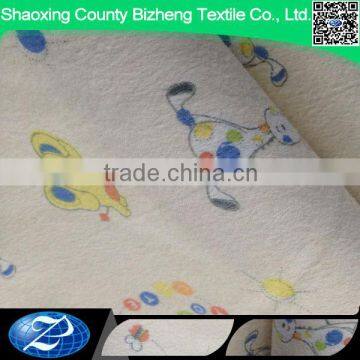 Custom print waterproof fabric for baby rubber diaper baby pad