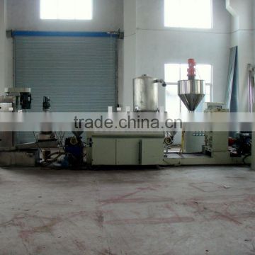 PP PE film extrusion pelletizer line extruder granulator