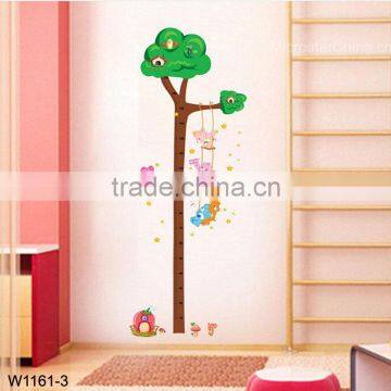 Bird Tree House, Cute Cartoon Kids Height Measuring Wall Stickers Boy Girl Growth Chart photo-3