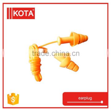 Hearing Protection Tree Shape Earplug Container TPR Earplug With Cord