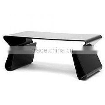 Adair Black Acrylic Coffee Table, living room black acrylic coffee table