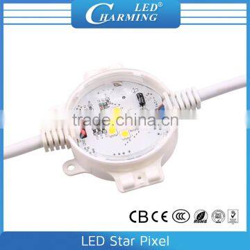 led smart waterproof design flexible installation stable quality star Pixel for outdoor building