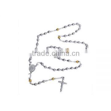 Virgin mary and Jesus pendants stainless steel religious handmade necklace handmade necklaces for women handmade cross necklace