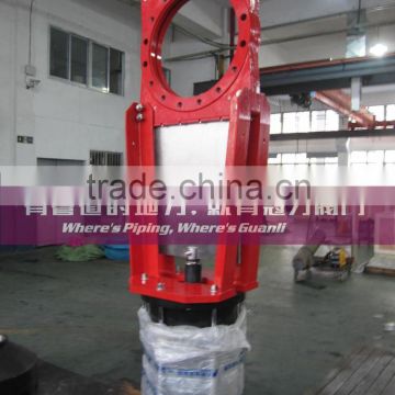 18" Pneumatic Slurry Knife Gate Valve