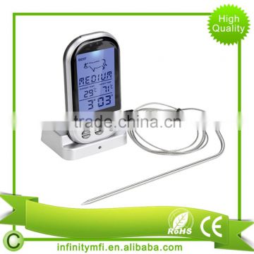 Cooking Thermometer Remote Oven Wireless Food Temperature