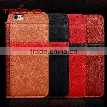 sheep skin leather phone case for iphone 6s