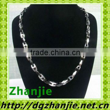 2013 fashion jewelry for men's good quality stainless steel necklace