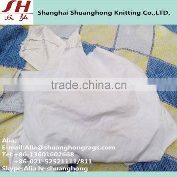 White Cotton Wiping Rags Cleaning Used Material Reasonable Price