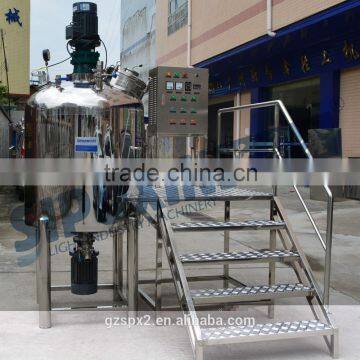 Sipuxin New Stainless Steel Vacuum Emulsifying Shampoo Blending Mixer photo-2