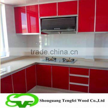 high glossy solid color uv mdf/pb/plywood board/panel/sheet for furniture/kitchen cabinet/wardrobe door/table top/interior wall