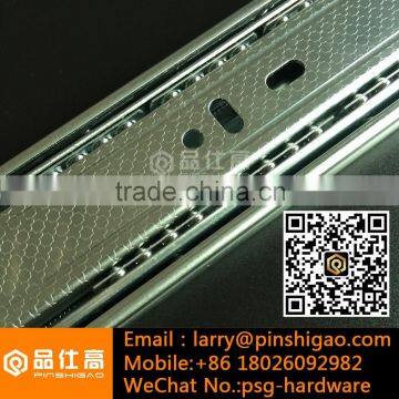 high quality 45mm 3 fold full extension drawer slide