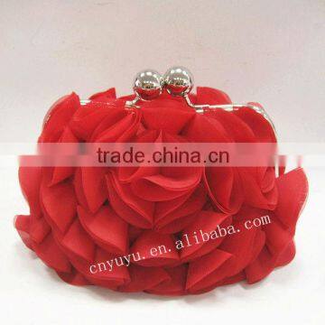 Bridal handbag chiffon ladies' evening bag