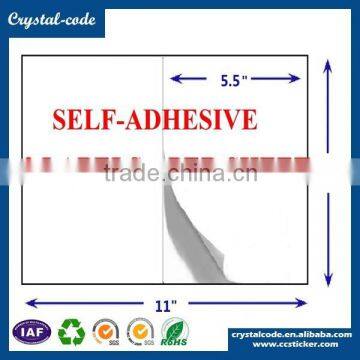 Eco-friendly SGS Cetificate Anti-curl Thermal Sticker Barcode 3 Layer Logistics Label photo-5