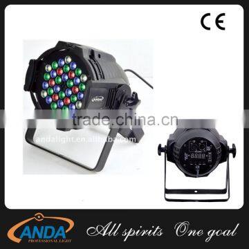 Guangzhou Manufactory LED Stage Par Light/36*3w RGB Colorful DMX LED Wedding Decoration Light