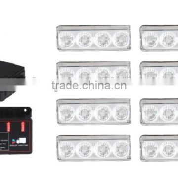 CAR LED STROBE LIGHT,DASH LIGHT (SR-LS-136-8), 0.5W or 1W TOP BRIGHT LED