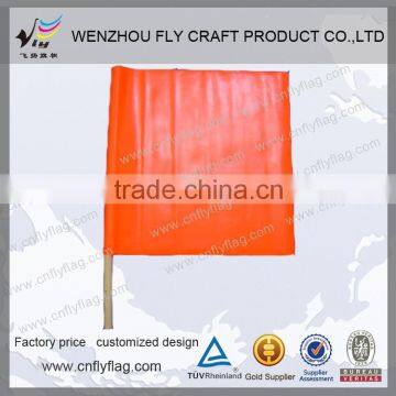 Hot Selling Safety Flag With Steel Pole