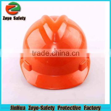 CE Certificate HDPE Or ABS Material Construction white construction safety helmet