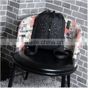 2015 wholesale high quality 360D nylon sports gym sack drawstring bags