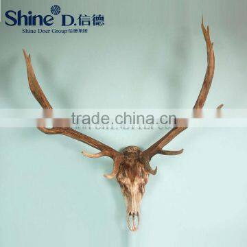 Elk Skull large horns wall mounted deer head antlers wall hanging