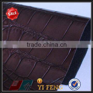 China Yi Feng embossing crocodile faux leather